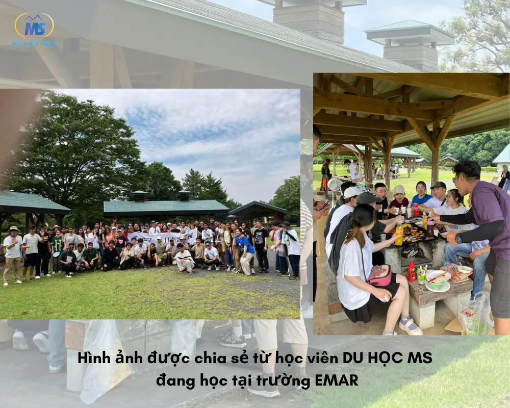 Học Viên Du Học Ms Chia Sẻ Hình ảnh Tại Trường Emar