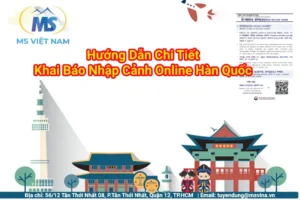 Hướng Dẫn Chi Tiết Khai Báo Nhập Cảnh Online Hàn Quốc
