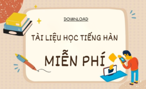 tài liệu học tiếng Hàn miễn phí